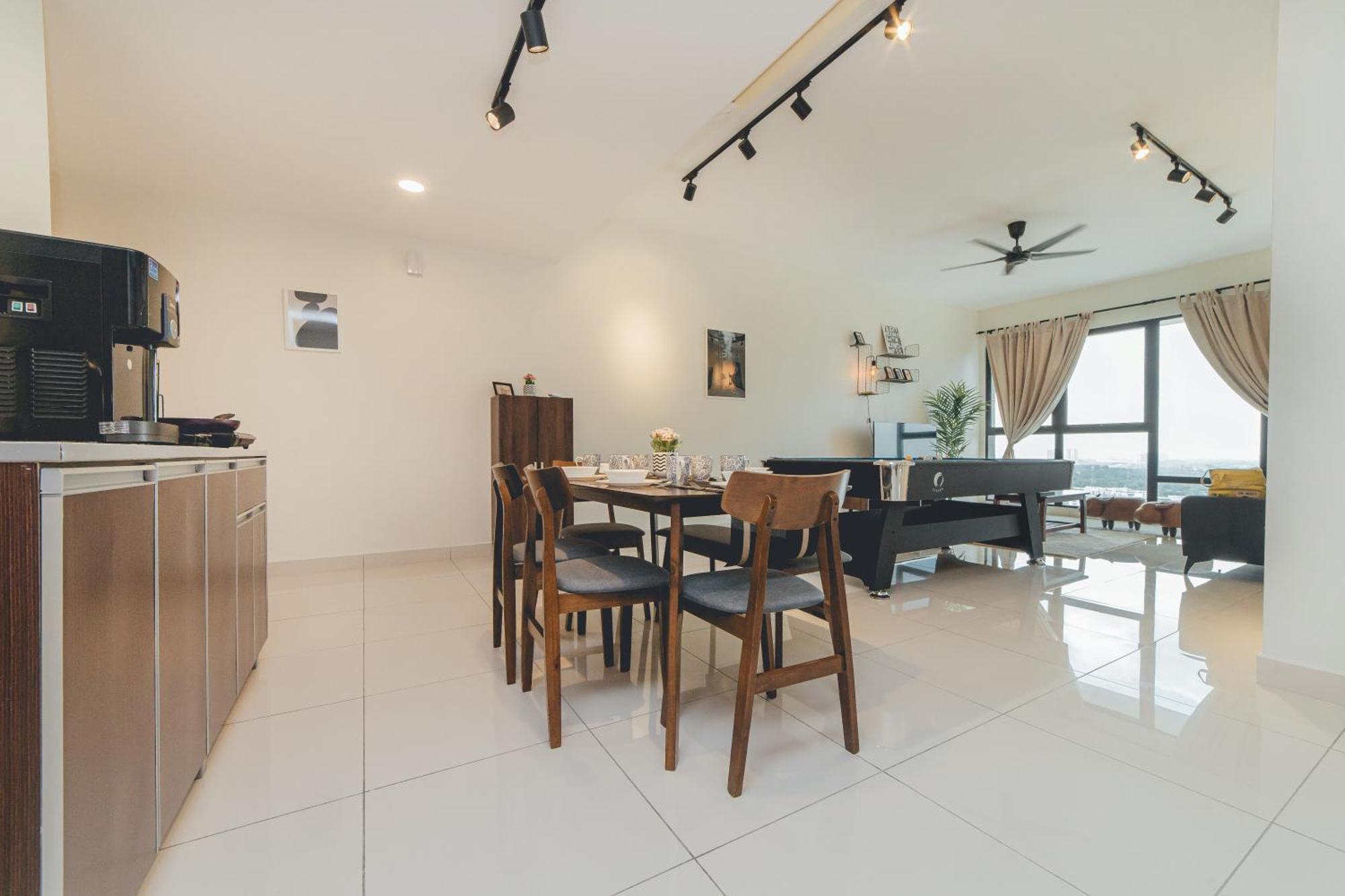 Mosaic Warm 3br 10pax Family-friendly Pooltable By Our * Johor Bahru